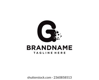 Letter G Modern Shape Logo Design Template Element