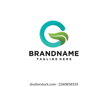 Letter G Modern Shape Logo Design Template Element