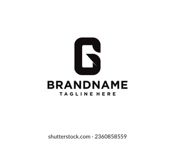 Letter G Modern Shape Logo Design Template Element