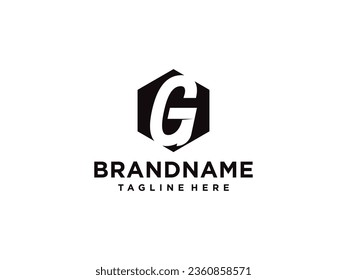 Letter G Modern Shape Logo Design Template Element