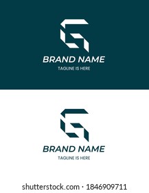 Letra G Logotipo sencillo moderno