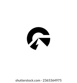 Letter G Mount Logo Vector 