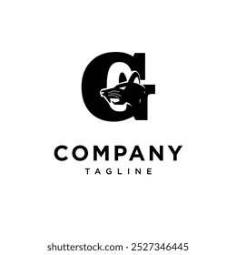 Letter G Mouse logo icon vector