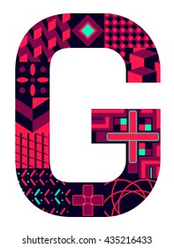 Letter G from my letter collection