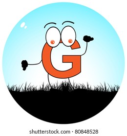 letter g on field