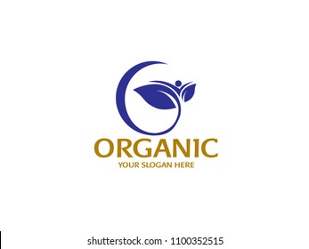 Letter G Organic logo Vector