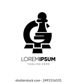 Letter G Pawn Chess Logo Design Vector Icon Graphic Emblem Symbol Illustration