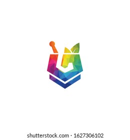 Letter G pharmacy logo design. G Initial Letter pharmaceutical and medical logo vector template	