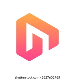 Letter G play modern minimal logo design