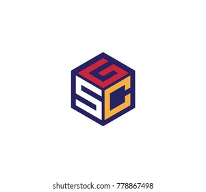 
Letter G  SC design vector
