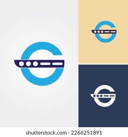 Letter G Server Logo Design Vector