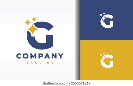 The Letter G Shine Logo