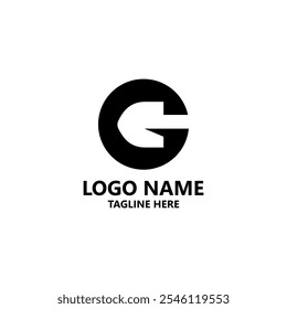 Vector de diseño de logotipo de pala de letra G