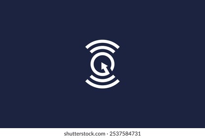 Letter g with signal logo icon design vector design template inspiration