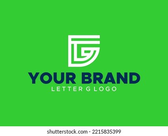 Letter G Simple Logo, logo G vector for awesome bussines, company, startup or corporation identity,  logo vector for Bussines, logo vector for Company, Initial letter vector, G initial corporation