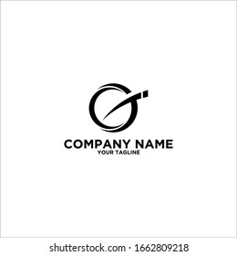the letter G is simple and modern logo