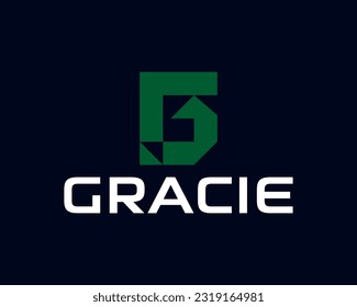 Letra G Logotipo sencillo moderno