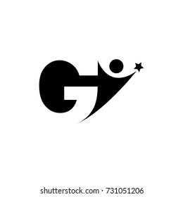 letter g star logo
