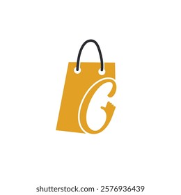 Letter G Store Online Shop Simple Logo Template