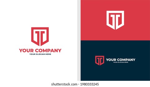 Letter G Letter T Logo Shield Stock Vector (Royalty Free) 1980333245 ...