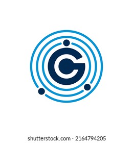 Letter G Technology can be use for icon, sign, logo and etc