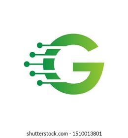 Letter G Technology Logo Design