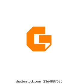 Logo-Design für Buchstaben g-Technologie