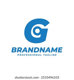 Logotipo de la Tecnología de la letra G, que simboliza la innovación, el progreso y la tecnología de vanguardia