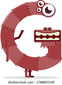 Letter G - Tiny Monster Alphabet