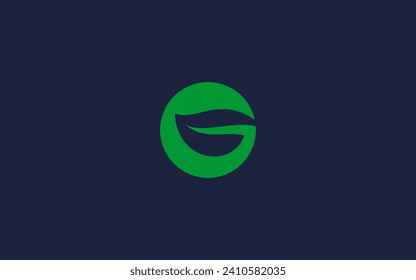 letter g with tree logo icon design vector design template inspiration