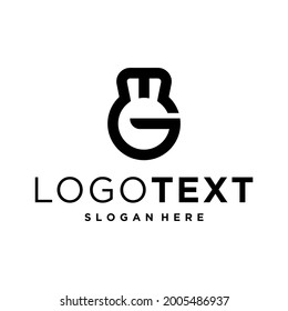 letter g and unique logo, icon and vector