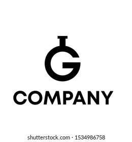 letter g unique sign vector design logo