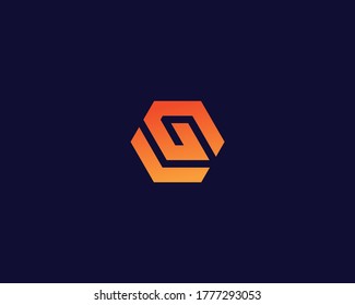 Letter G V logo design. creative minimal monochrome monogram symbol. Universal elegant vector emblem. Premium business logotype. Graphic alphabet symbol for corporate identity