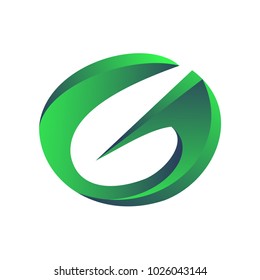 Letter G vector font. Gradient alphabet abstract shape design. Playful color dynamic flat for your unique elements, logo, headline, corporate identity, application, joyful poster