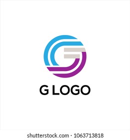 Letter G vector for logo design