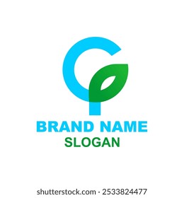 Buchstabe G Vektor Logo Design mit editierbarem Namen