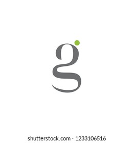 letter G Vector Logo. Minimalis and Cute.