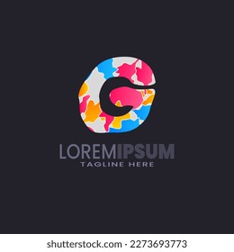 Letter G vector logo symbol. Alphabet logo template ready for use, Modern initial logo
