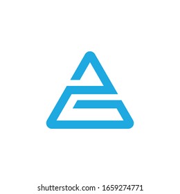 Letter a g vector logo template. Alphabet a and g icon