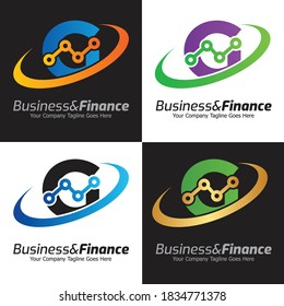 Letter G vector logo template, Colorful Letter G logo, Financial Company Logo, Financial Institute Advisors Logo Design Template Vector Icon
