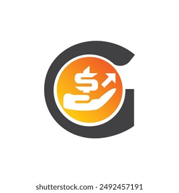 Letter G vector logo template, Colorful Letter G logo, Financial Company Logo, Financial Institute Advisors Logo Design Template Vector Icon