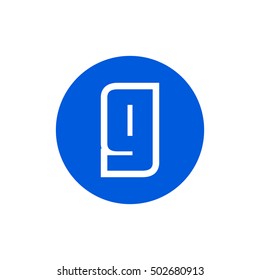 Letter G vector, logo. Useful as branding symbol, corporate identity, alphabet element, app icon, clip art, and illustration.