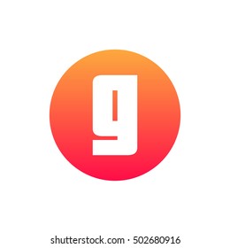 Letter G vector, logo. Useful as branding symbol, corporate identity, alphabet element, app icon, clip art, and illustration.