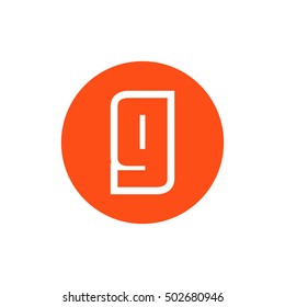 Letter G vector, logo. Useful as branding symbol, corporate identity, alphabet element, app icon, clip art, and illustration.