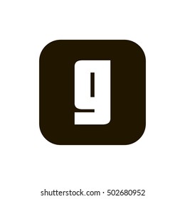 Letter G vector, logo. Useful as branding symbol, corporate identity, alphabet element, app icon, clip art, and illustration.