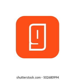 Letter G vector, logo. Useful as branding symbol, corporate identity, alphabet element, app icon, clip art, and illustration.
