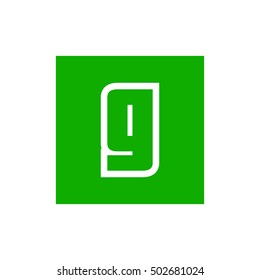Letter G vector, logo. Useful as branding symbol, corporate identity, alphabet element, app icon, clip art, and illustration.