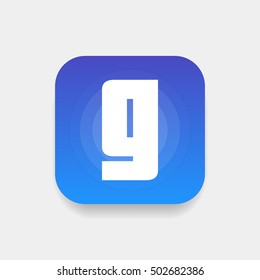 Letter G vector, logo. Useful as branding symbol, corporate identity, alphabet element, app icon, clip art, and illustration.