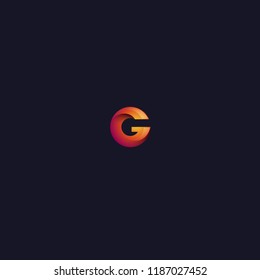 Letter G in the volume