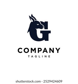 Letter G Wallaby logo icon vector